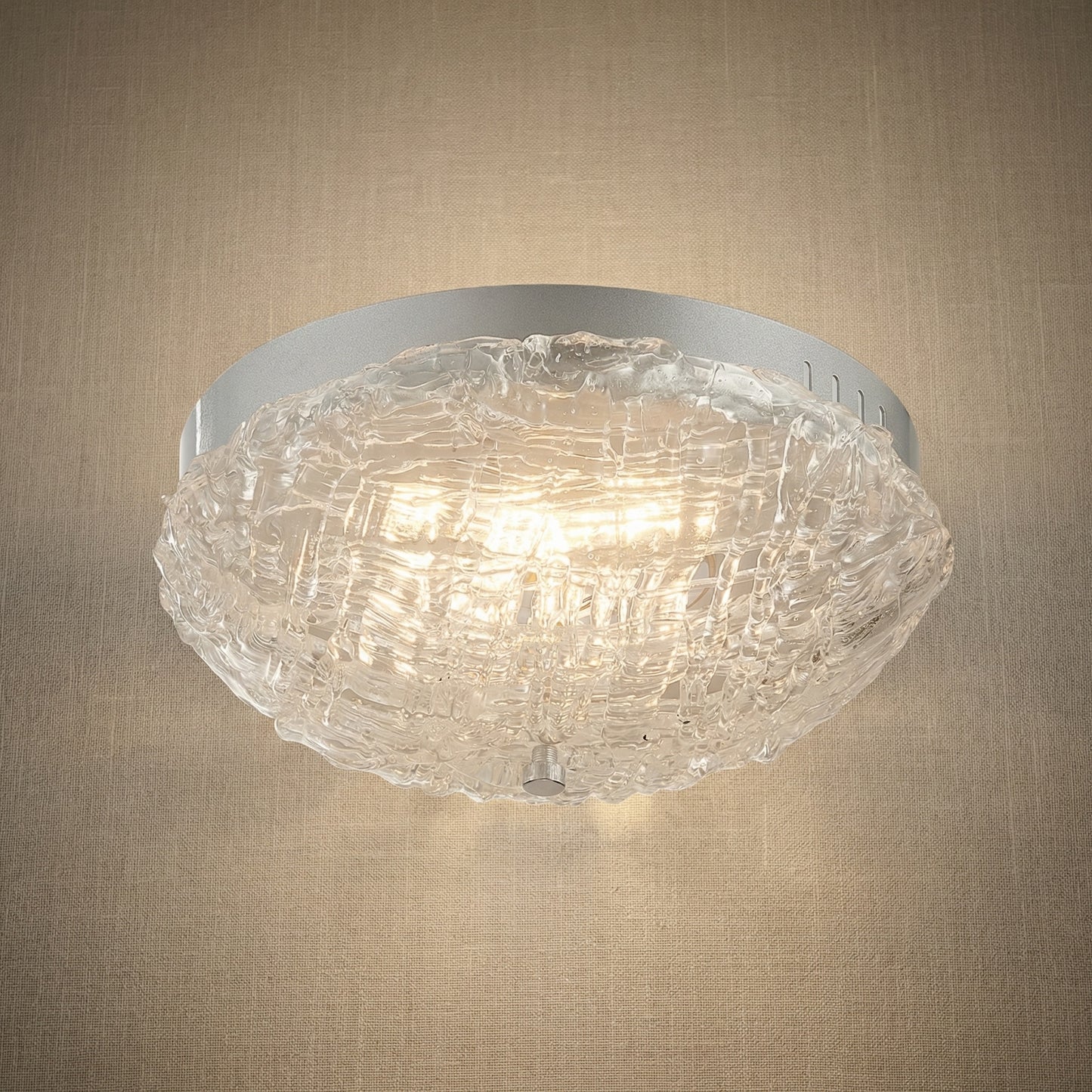 Yiosi Glitter Glass Celling lamp - 12" (Dia 300mm)