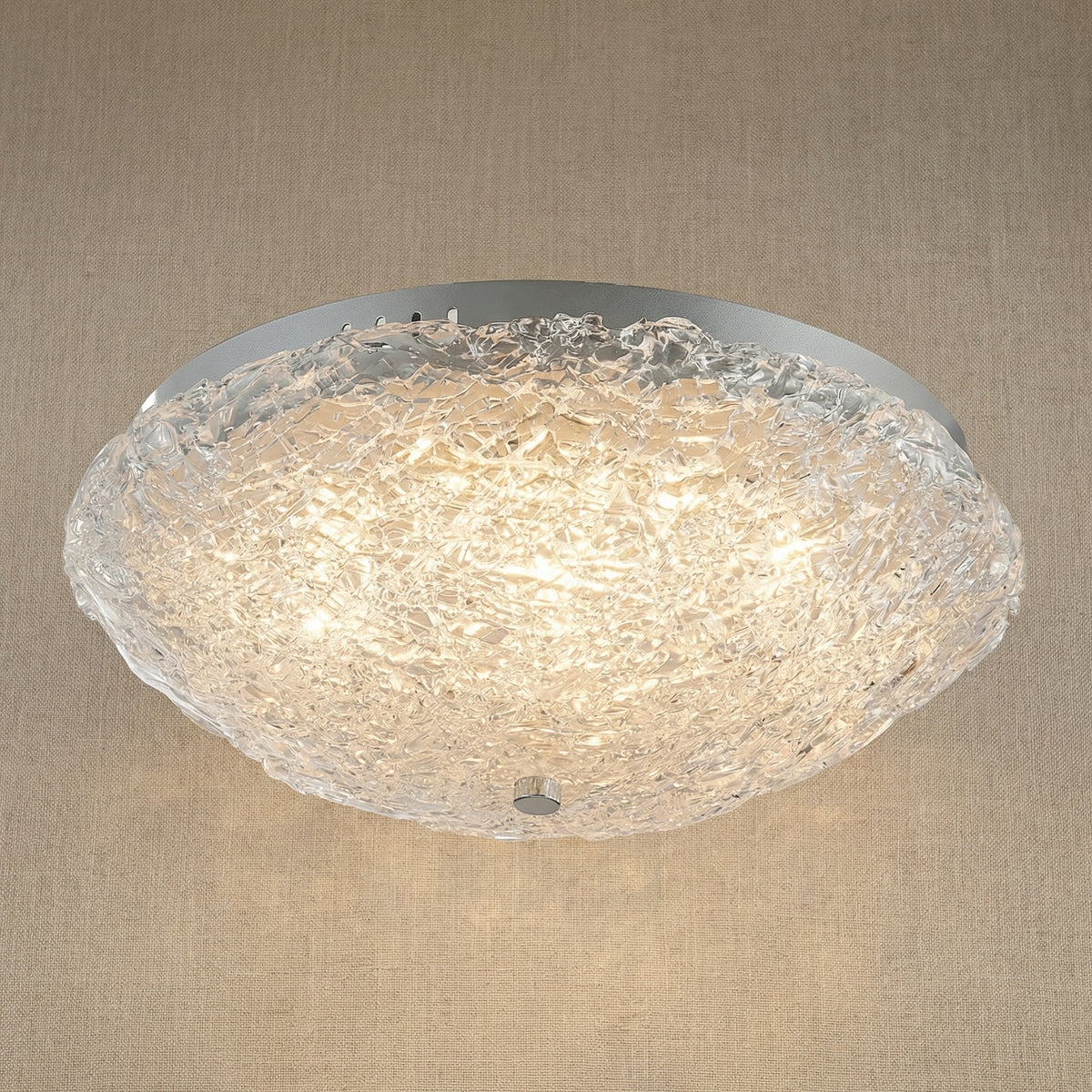 Yiosi Glitter Glass Celling lamp - 16" (Dia 400mm)