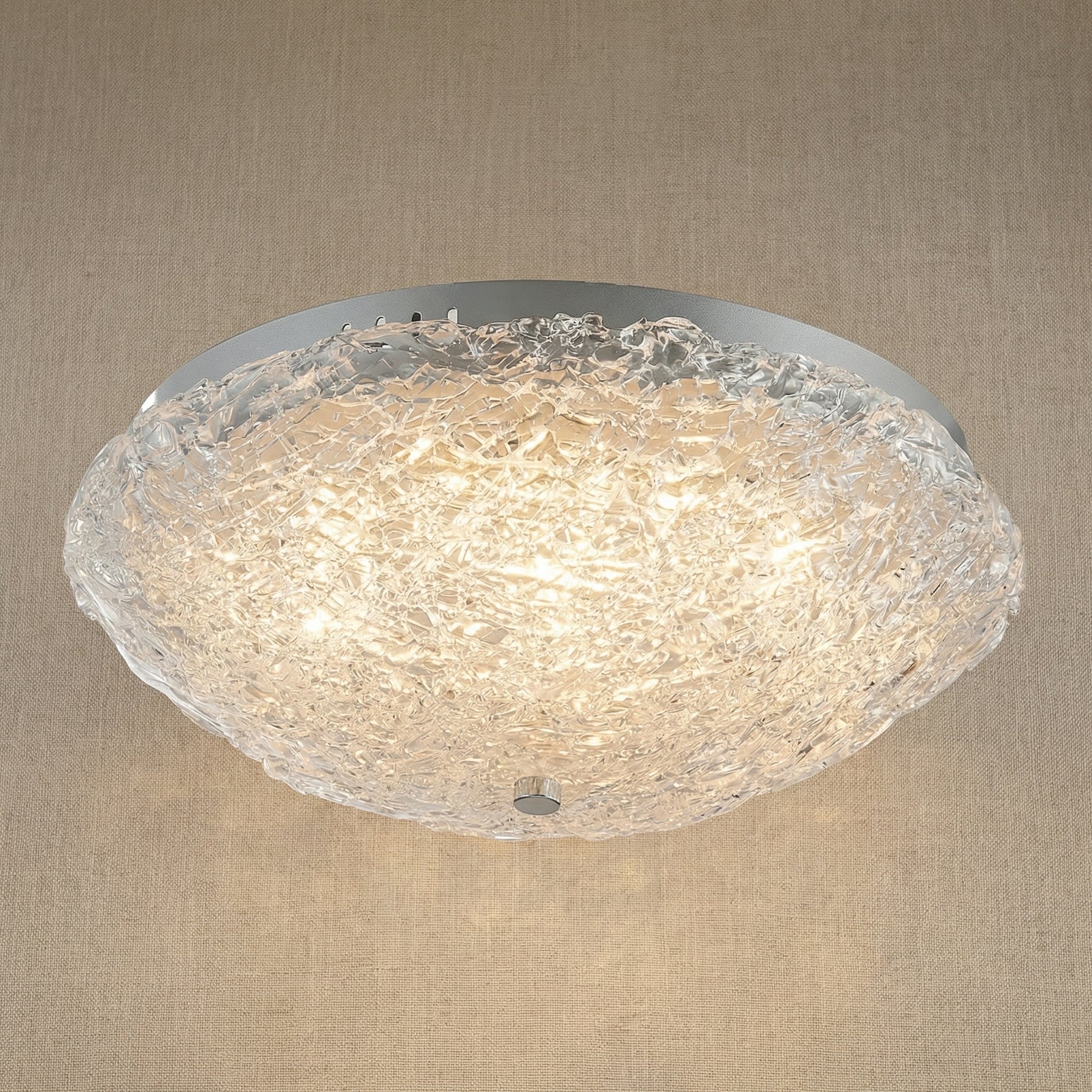 Yiosi Glitter Glass Celling lamp - 16" (Dia 400mm)