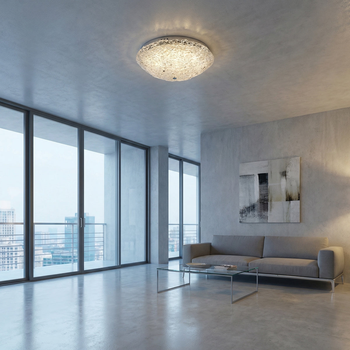 Yiosi Glitter Glass Celling lamp - scene-2