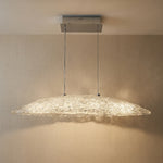Yiosi Glitter Glass Pendant Light 35" - 35" Linear (L900mm)