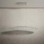 Yiosi Glitter Glass Pendant Light 53" - dark