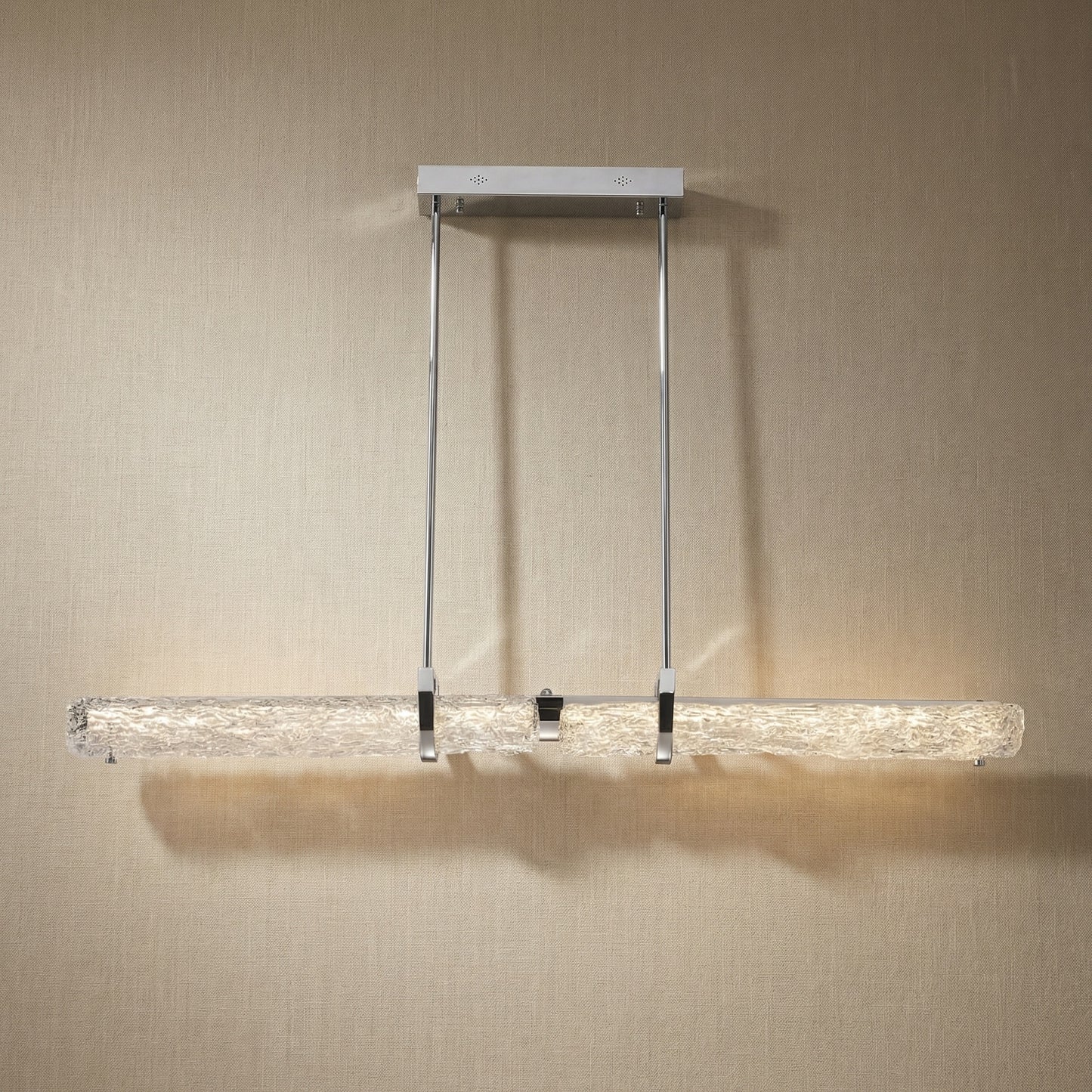 Yiosi Glitter Glass Pendant Light Style A - 47" Linear (L1200mm)