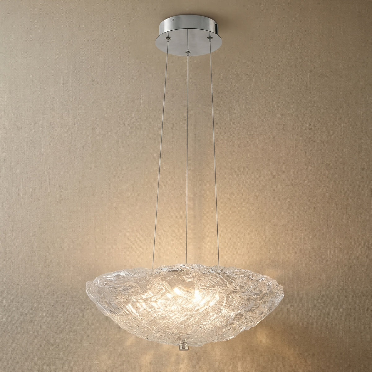 Yiosi Glitter Glass Pendant Light Style A - 12" (Dia 300mm)