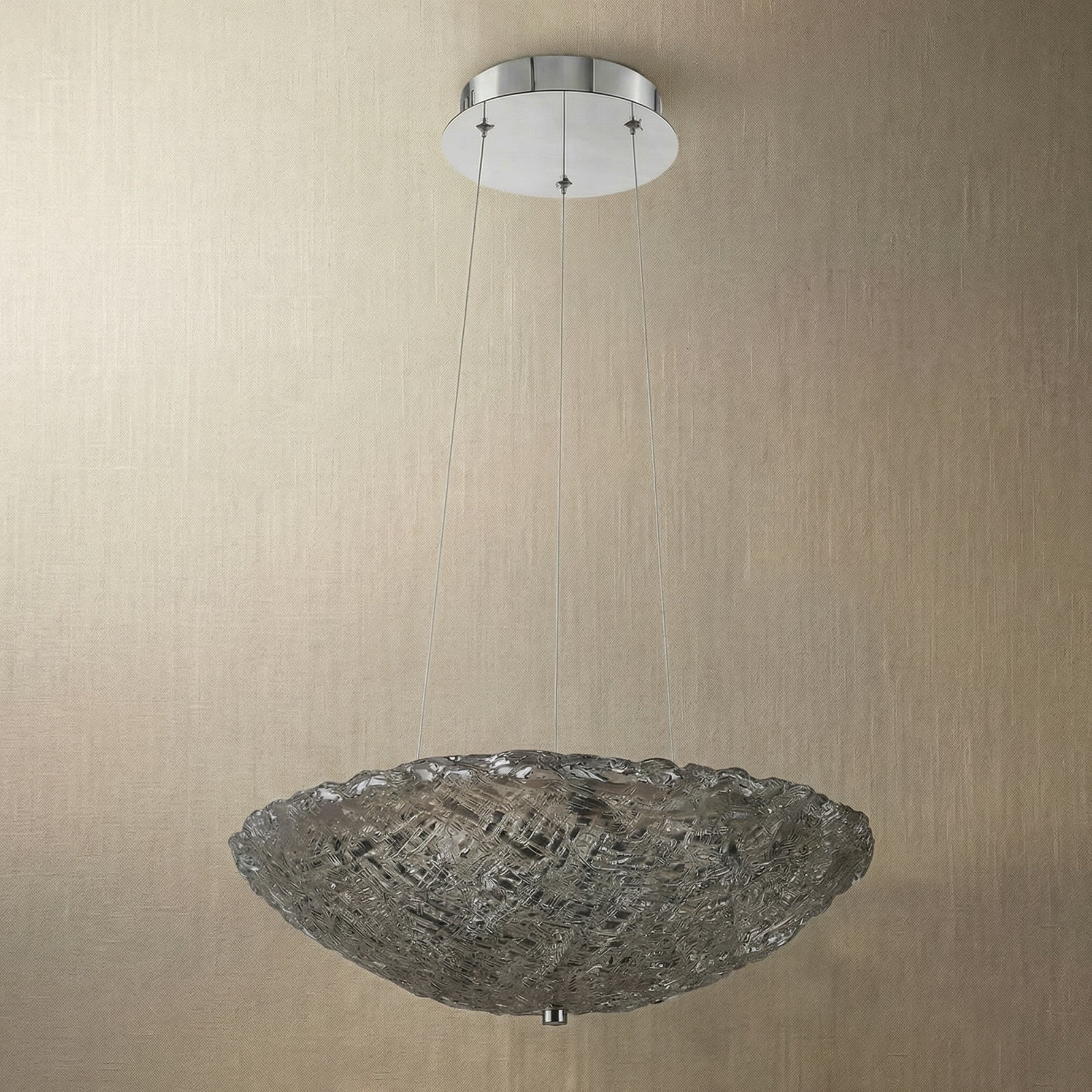 Yiosi Glitter Glass Pendant Light Style A - dark