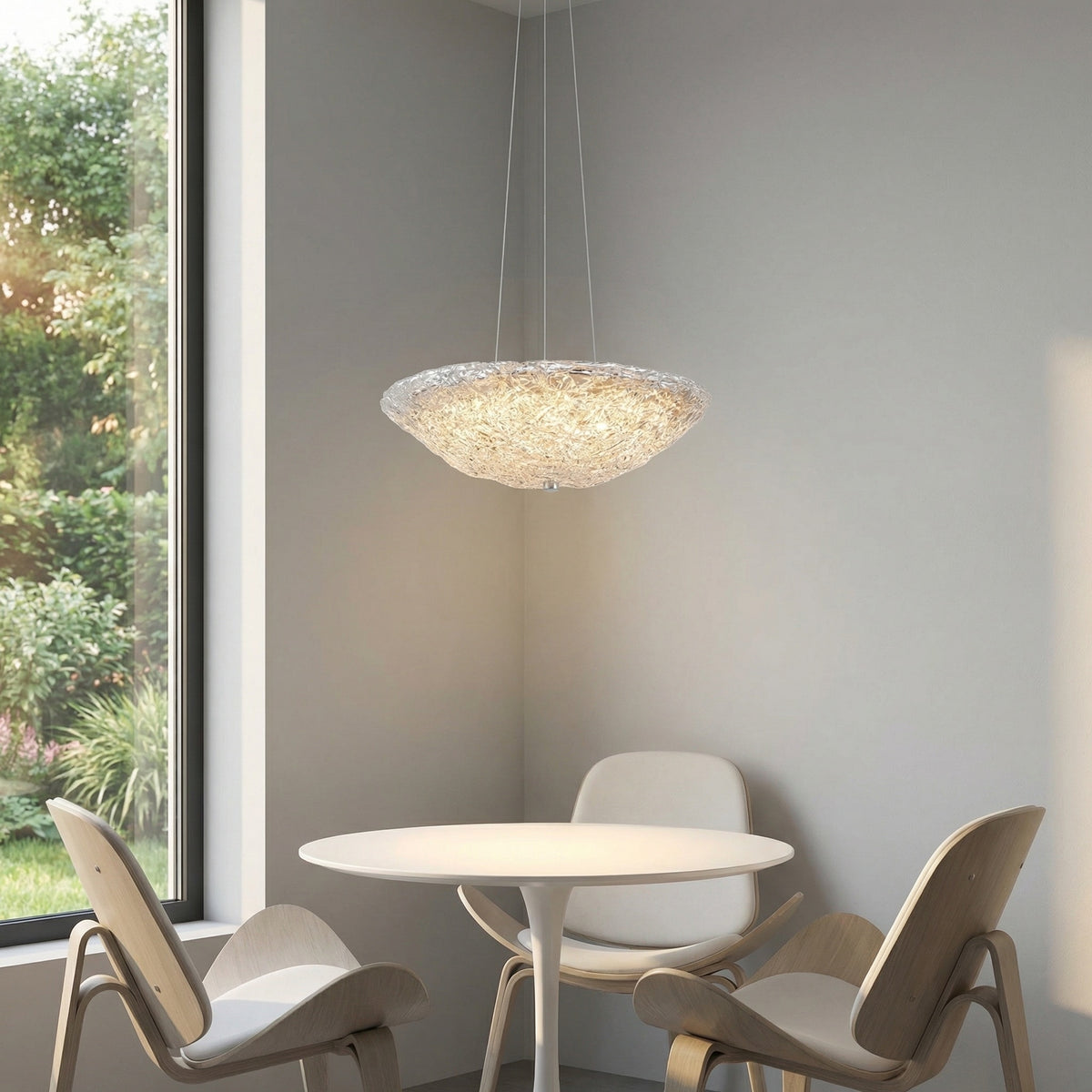 Yiosi Glitter Glass Pendant Light Style A - scene-2