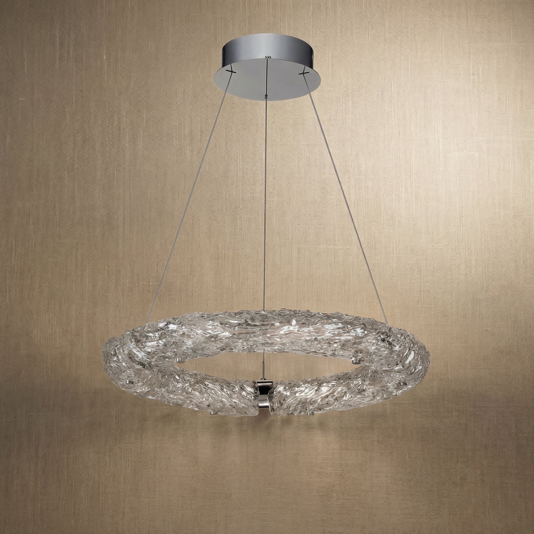 Yiosi Glitter Glass Pendant Light Style A - dark