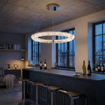 Yiosi Glitter Glass Pendant Light Style A - scene-3