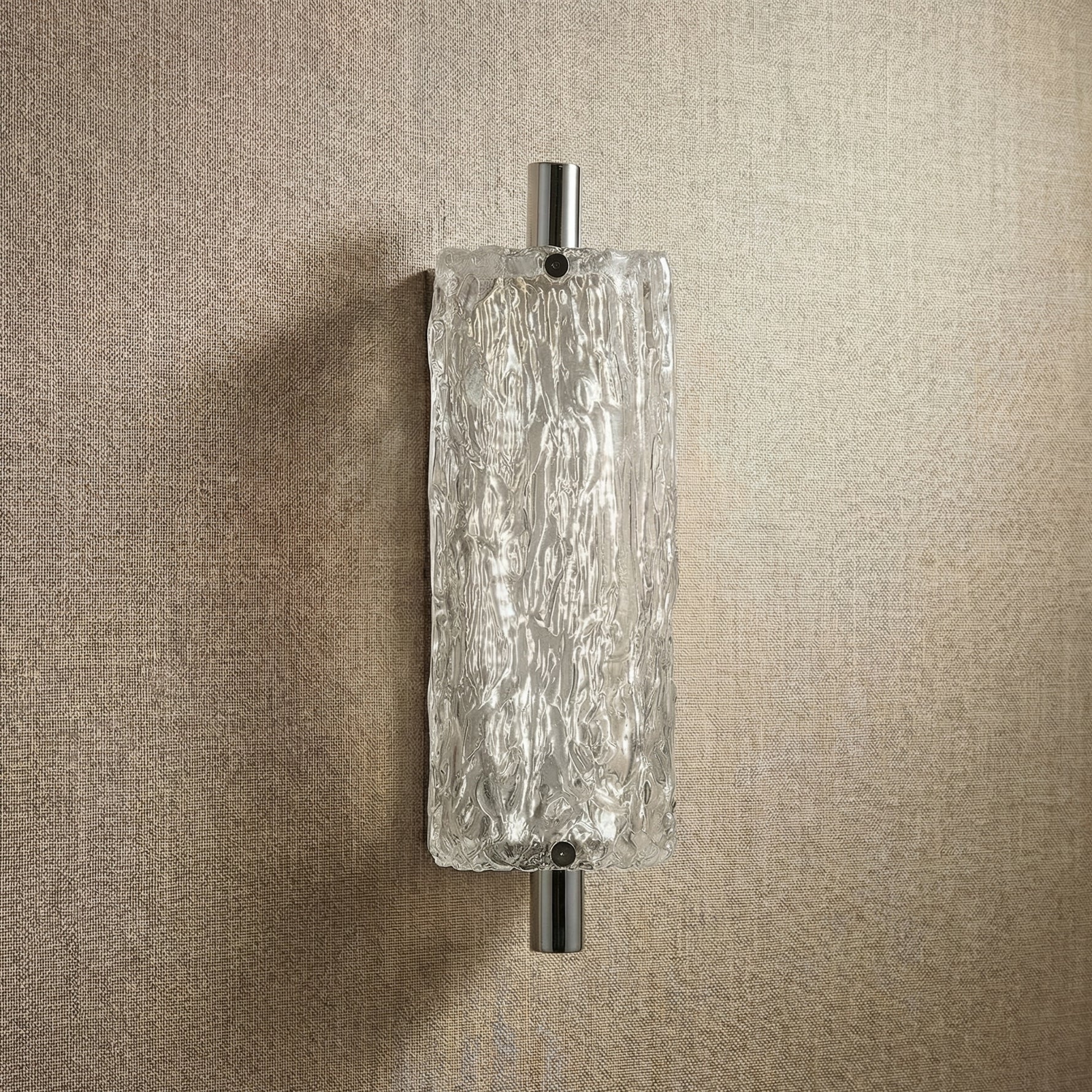 Yiosi Glitter Glass Wall Sconce - dark