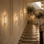 Yiosi Glitter Glass Wall Sconce