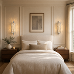 Yiosi Glitter Glass Wall Sconce