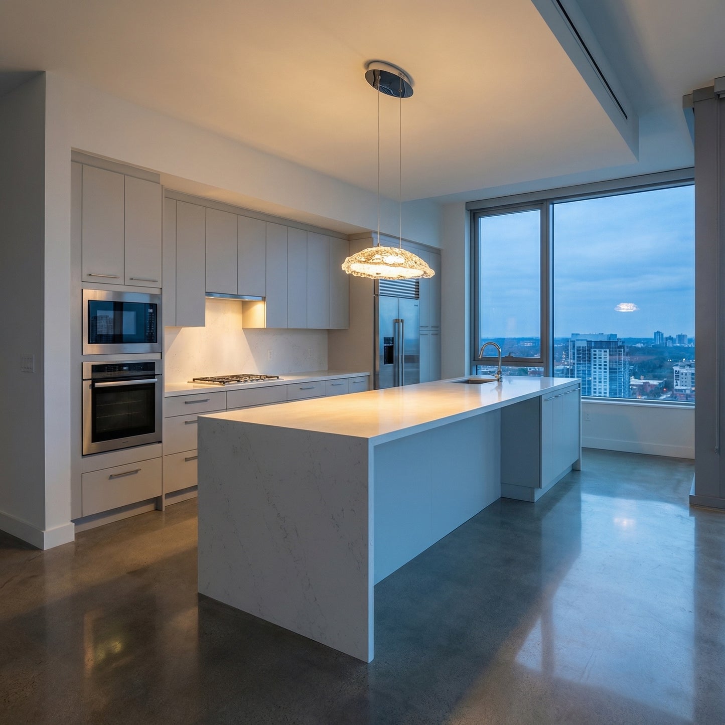 Yiosi Glitter Mini Glass Pendant Light - scene-1