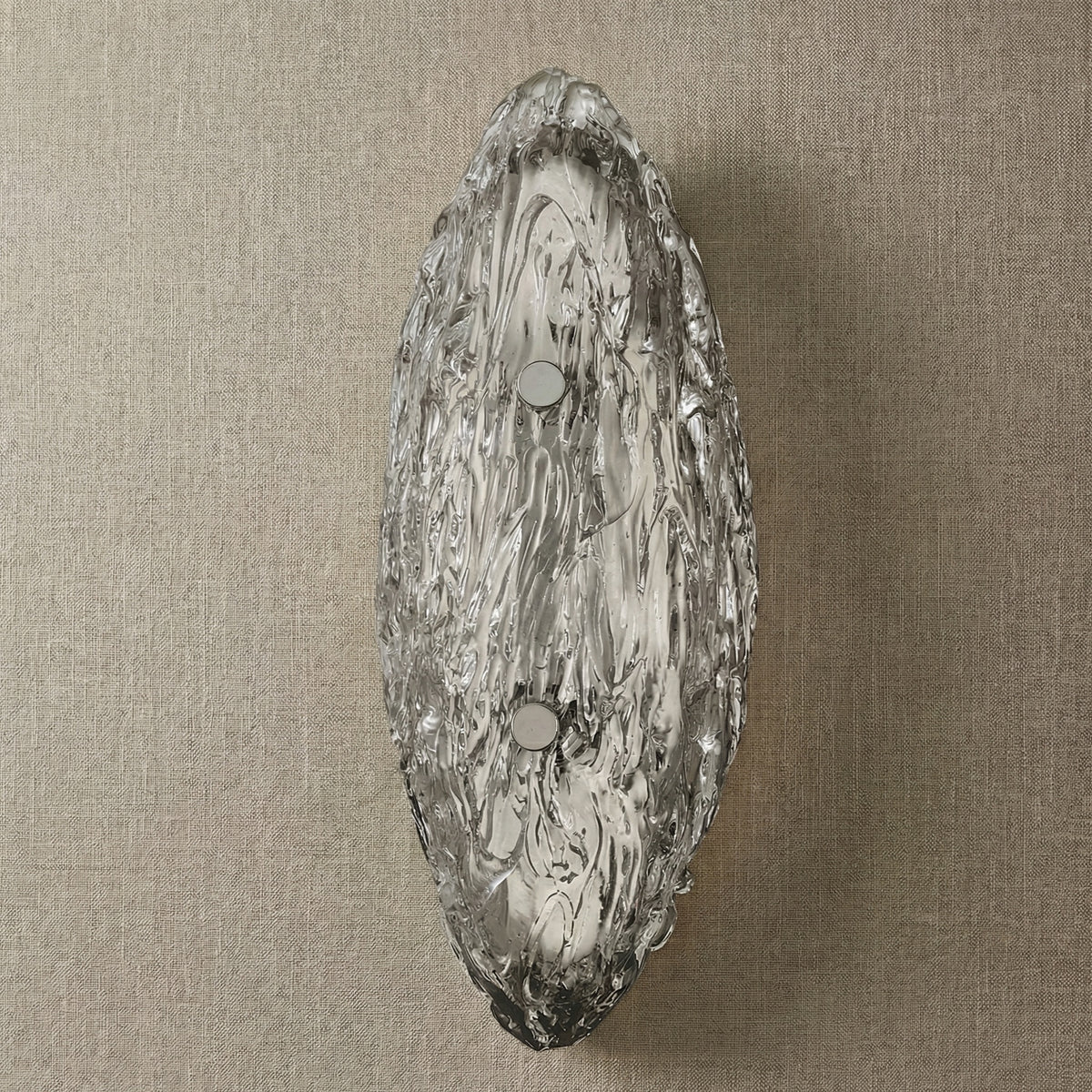 Yiosi Glitter Mini Glass Wall Sconce - dark