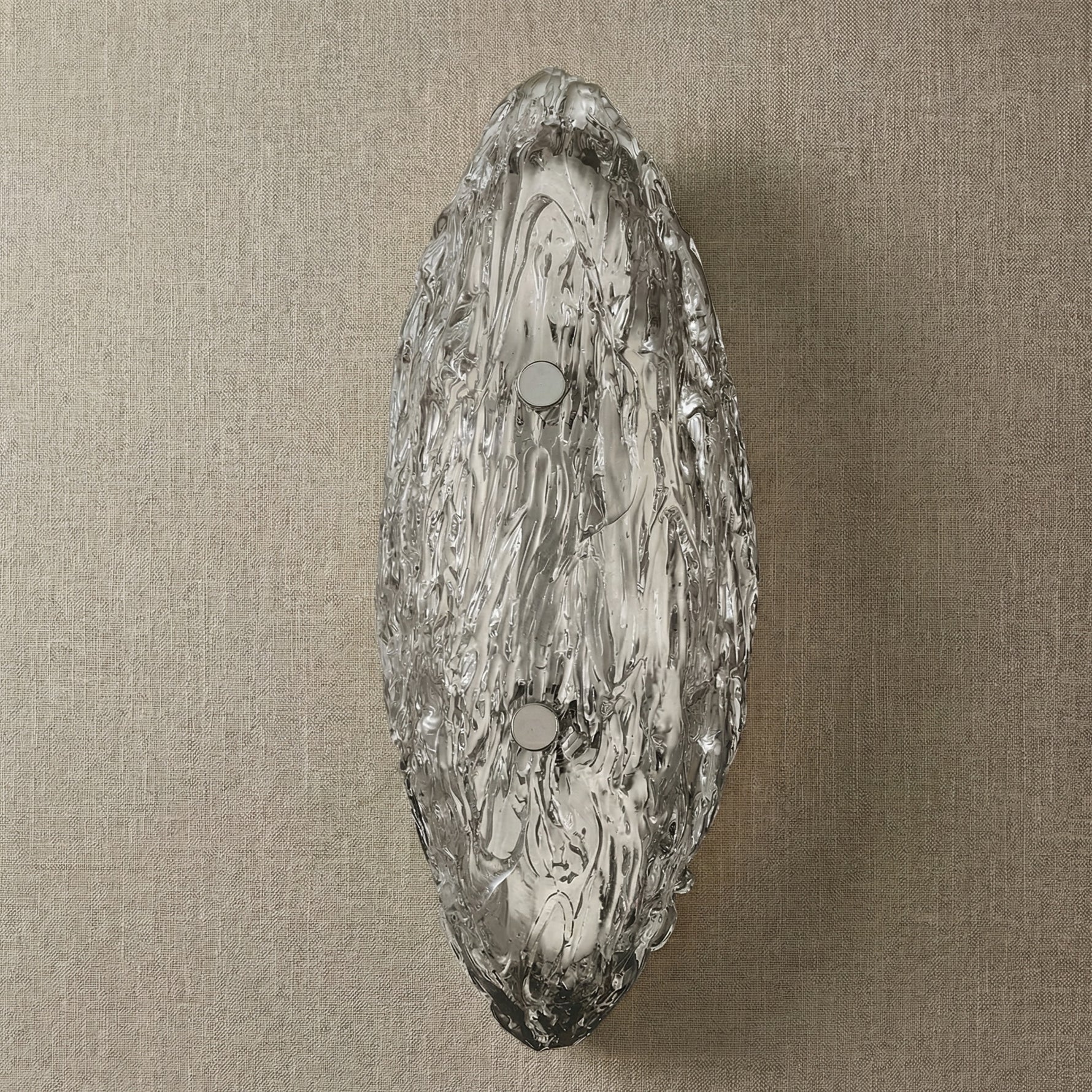 Yiosi Glitter Mini Glass Wall Sconce - dark