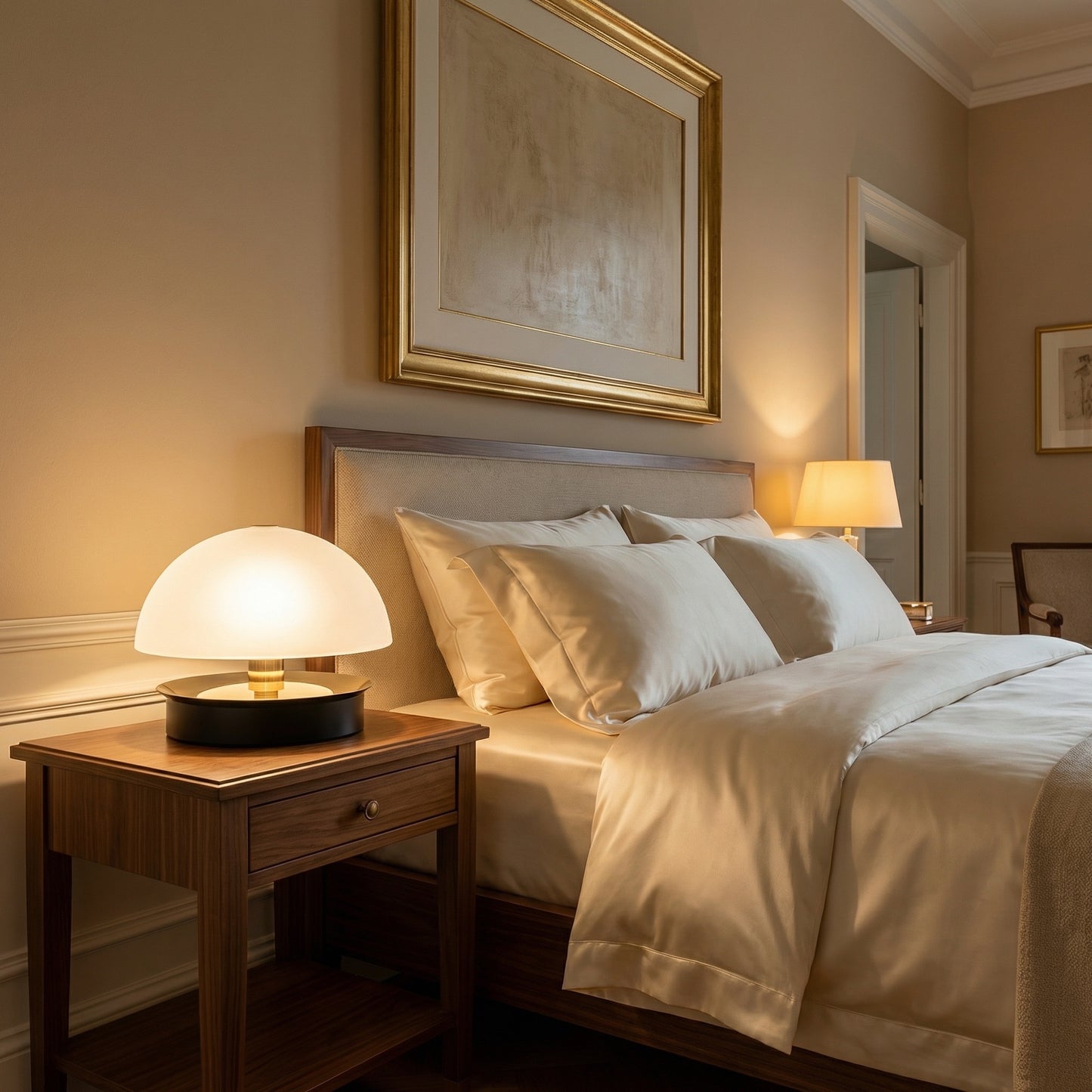 Yiosi Glorious Mini Frosted Crystal Table Lamp - scene-1