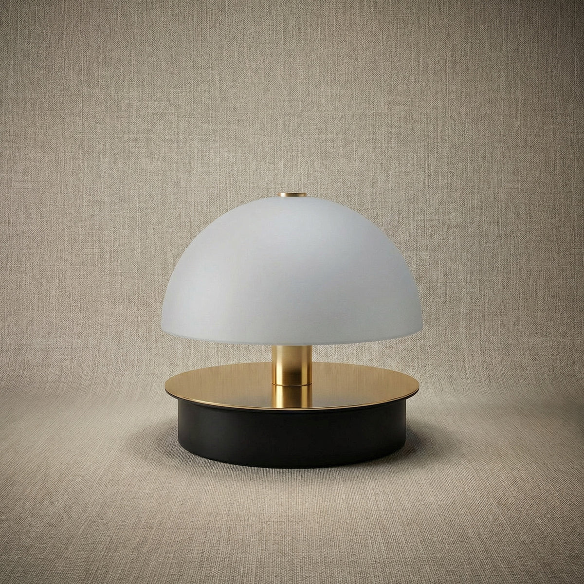 Yiosi Glorious Mini Frosted Crystal Table Lamp - dark