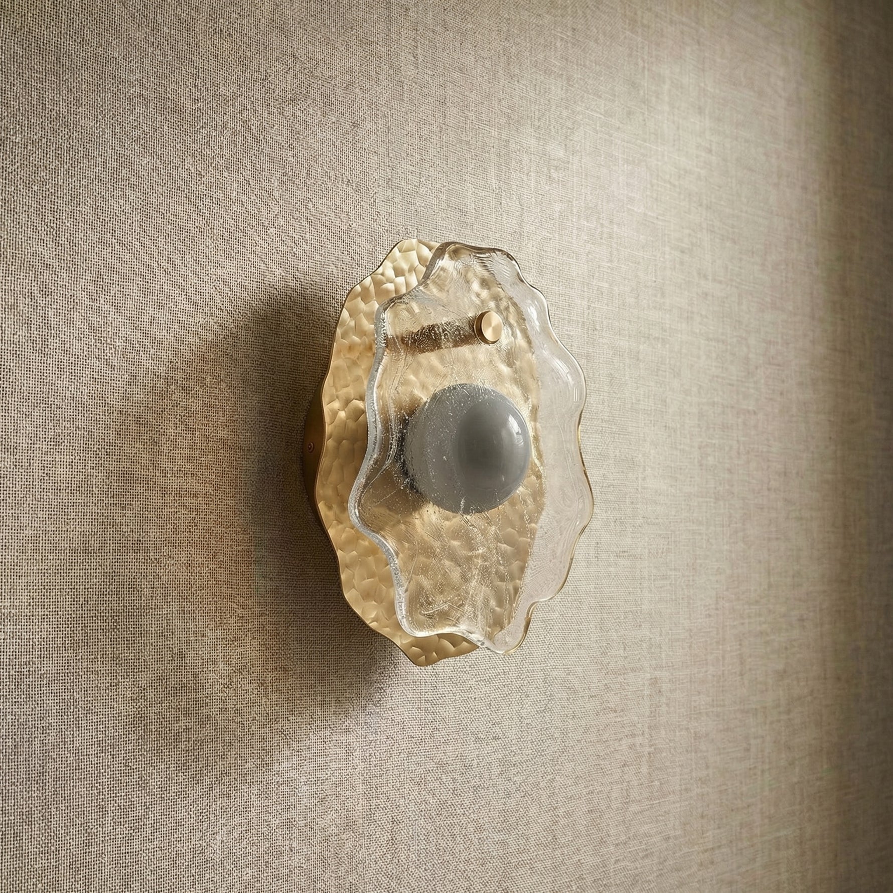 Yiosi Grape Mini Glass Wall Sconce - dark