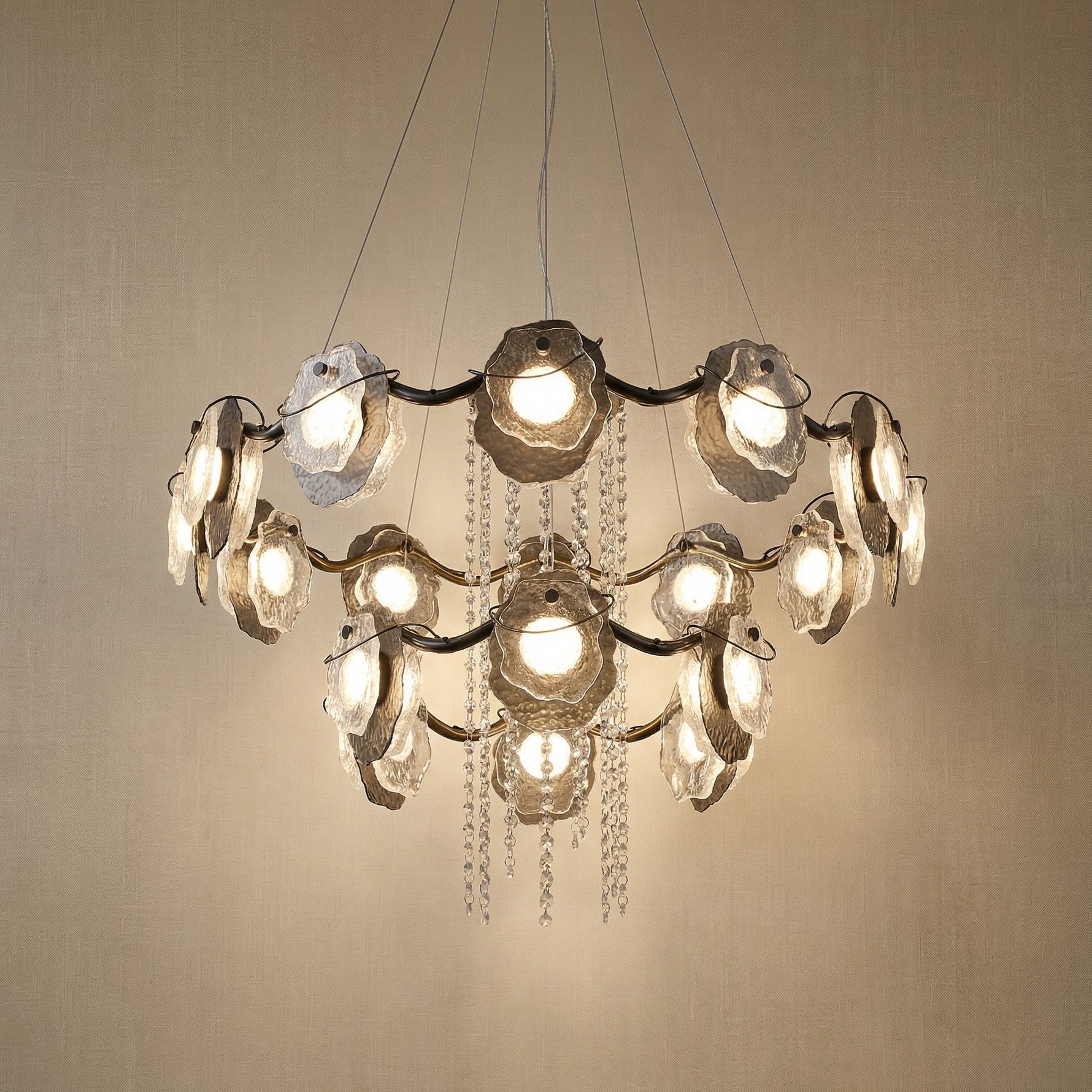 Yiosi Grape Nested Glass Pendant Light - 41" (Dia 1050mm)