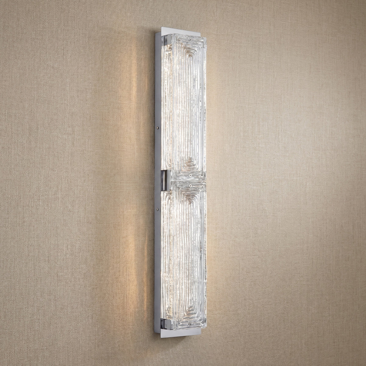 Yiosi Halo Double Glass Wall Sconce - Default