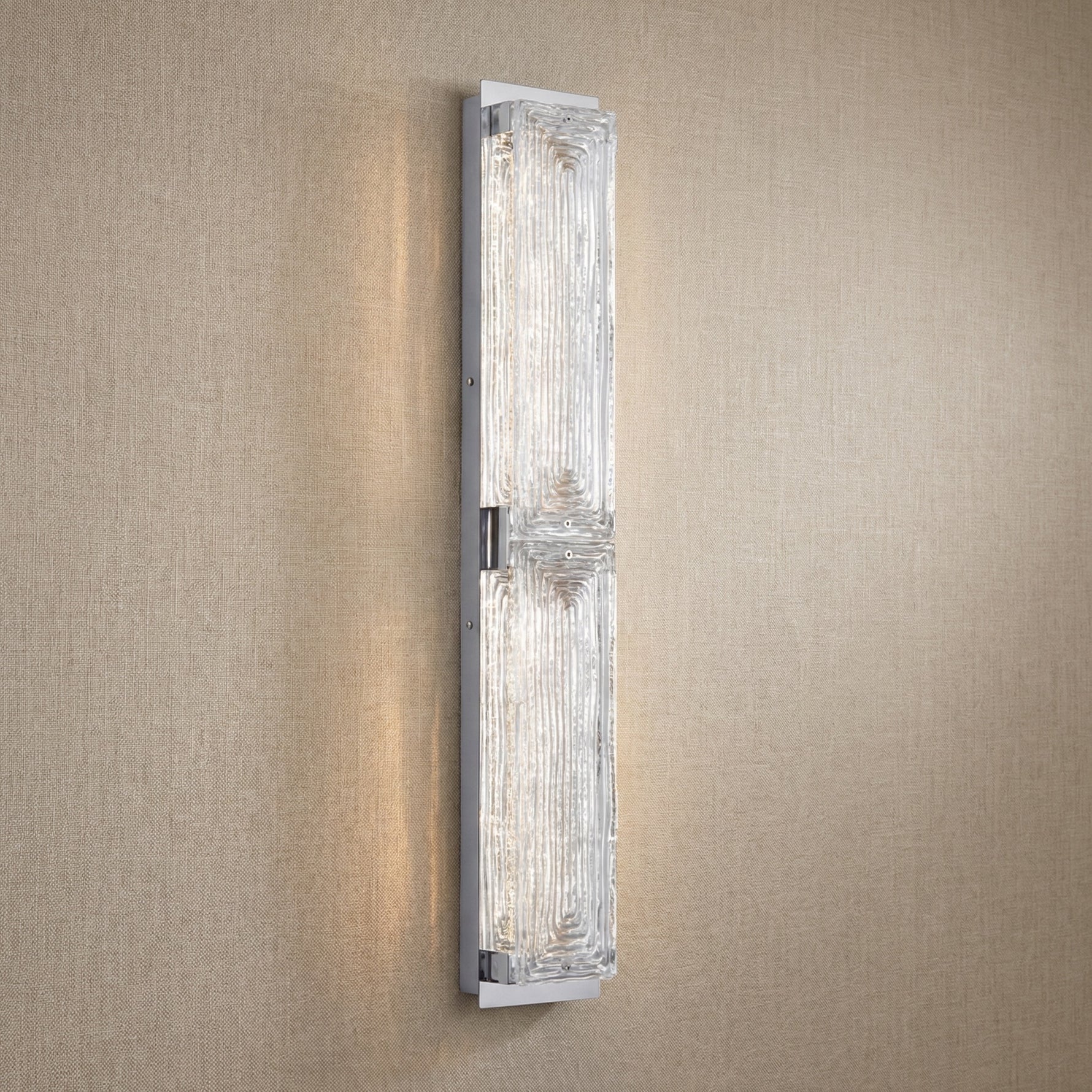 Yiosi Halo Double Glass Wall Sconce - Default