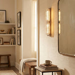 Yiosi Halo Double Glass Wall Sconce - scene-3