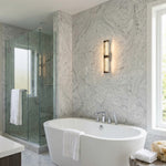 Yiosi Halo Double Glass Wall Sconce - scene-2