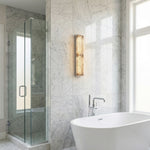Yiosi Halo Double Glass Wall Sconce - scene-2
