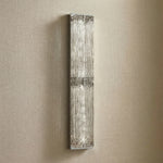 Yiosi Halo Double Glass Wall Sconce - dark