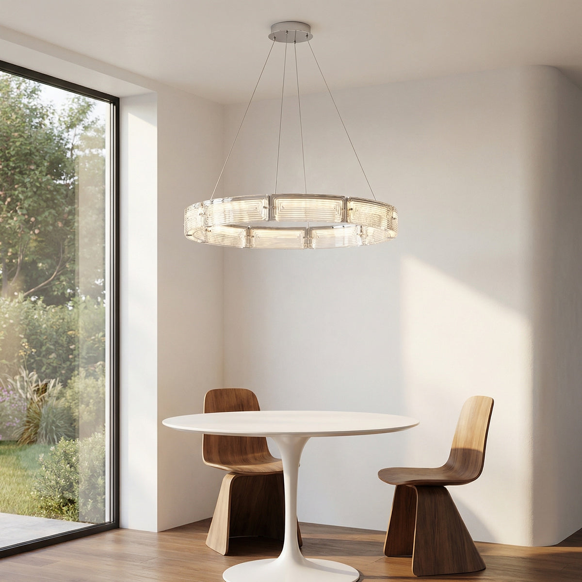 Yiosi Halo Glass Pendant Light - scene-2
