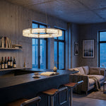 Yiosi Halo Glass Pendant Light - scene-3
