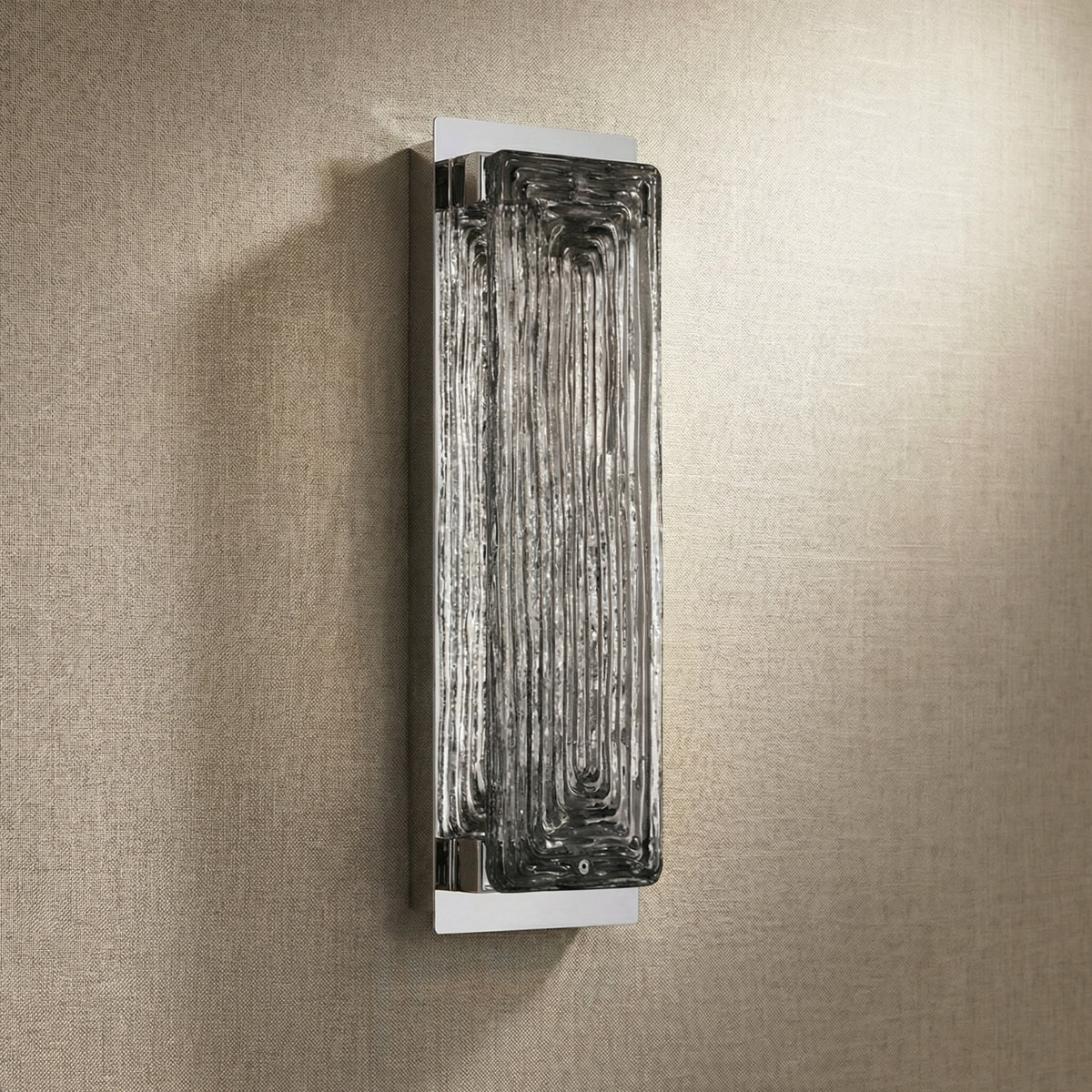 Yiosi Halo Mini Glass Wall Sconce - dark