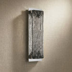 Yiosi Halo Mini Glass Wall Sconce - dark