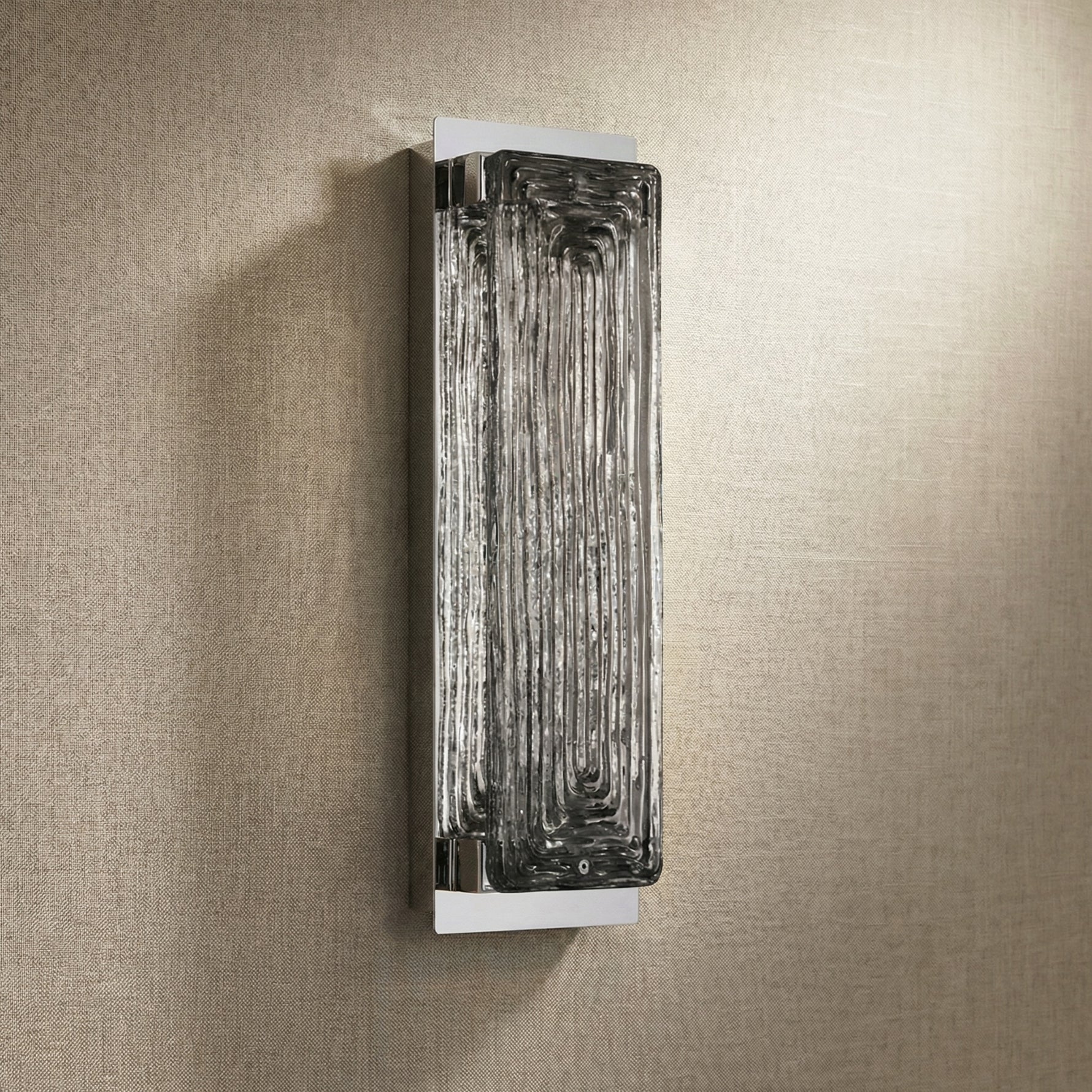 Yiosi Halo Mini Glass Wall Sconce - dark
