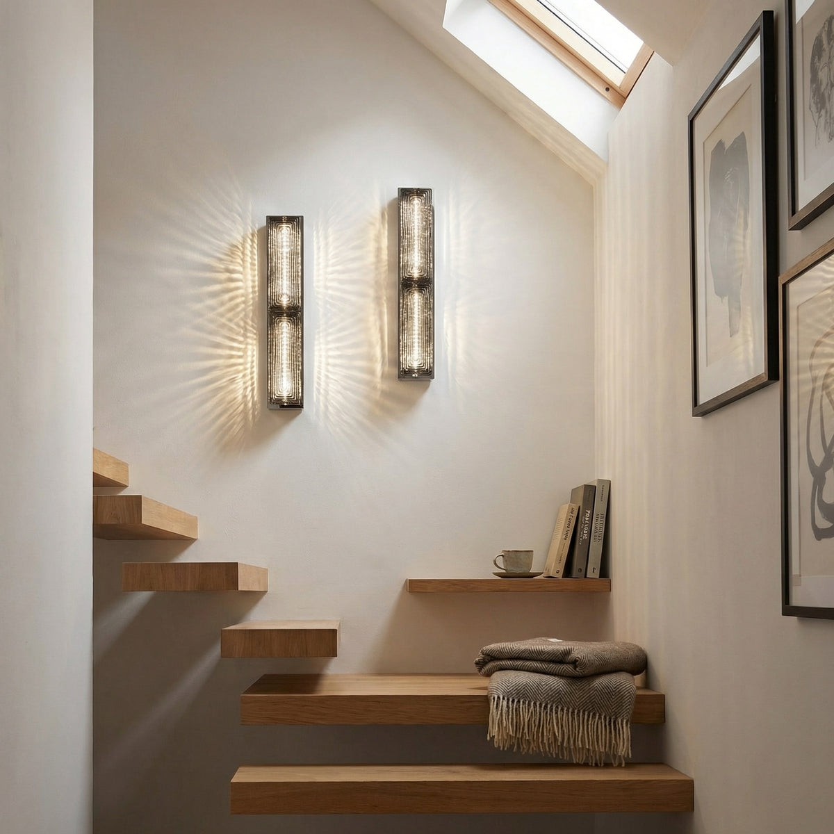 Yiosi Halo Mini Glass Wall Sconce - scene-3