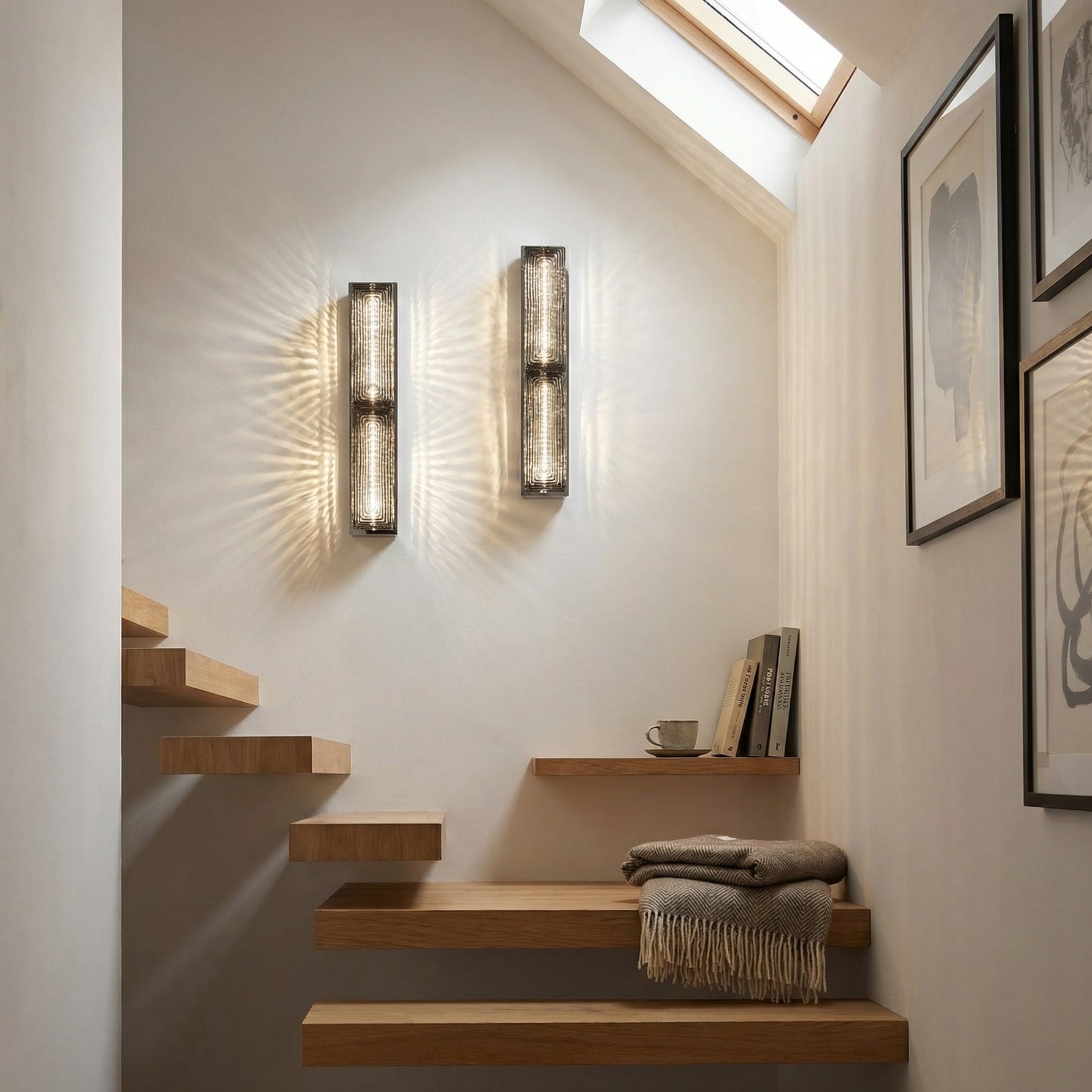 Yiosi Halo Mini Glass Wall Sconce - scene-3