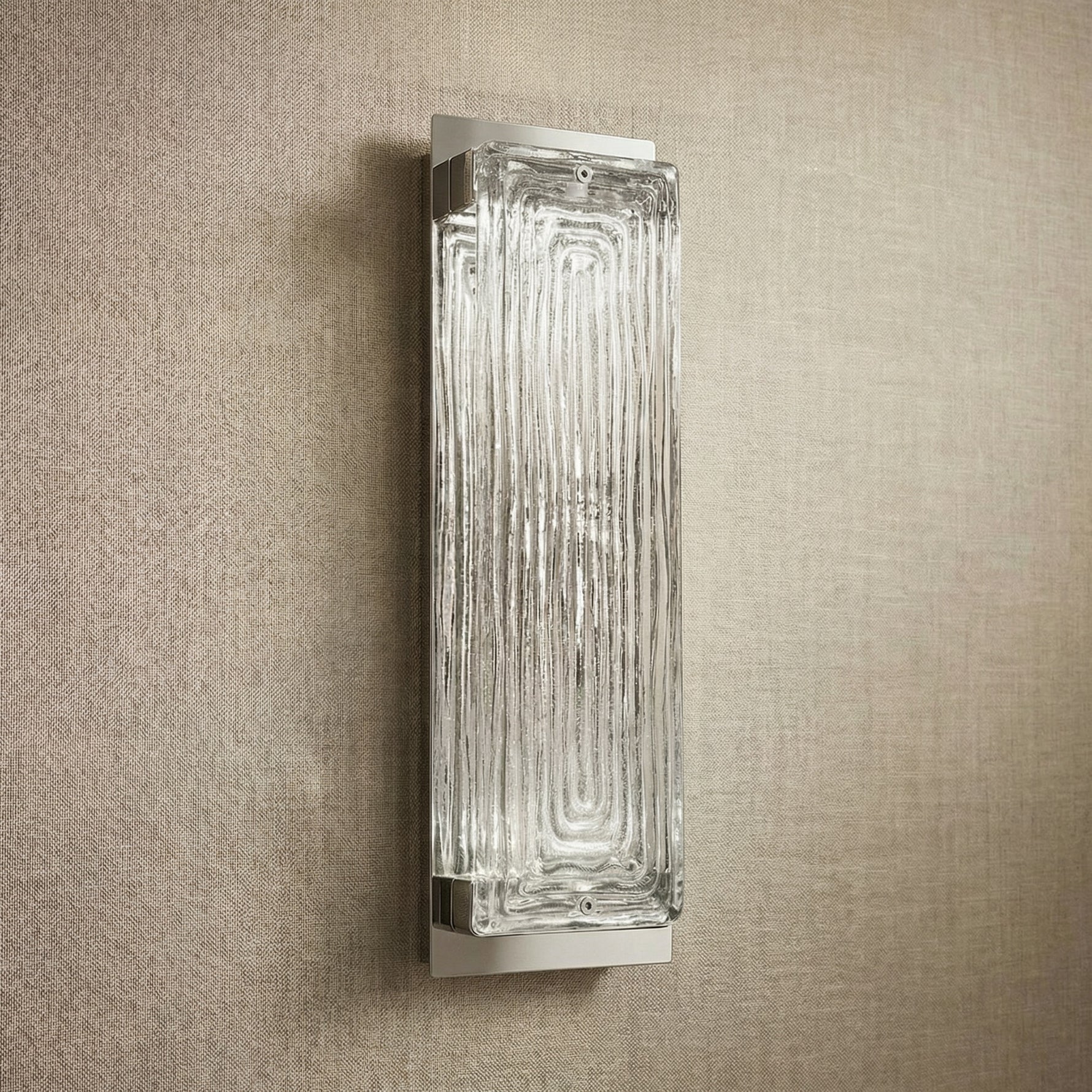 Yiosi Halo Mini Glass Wall Sconce - dark