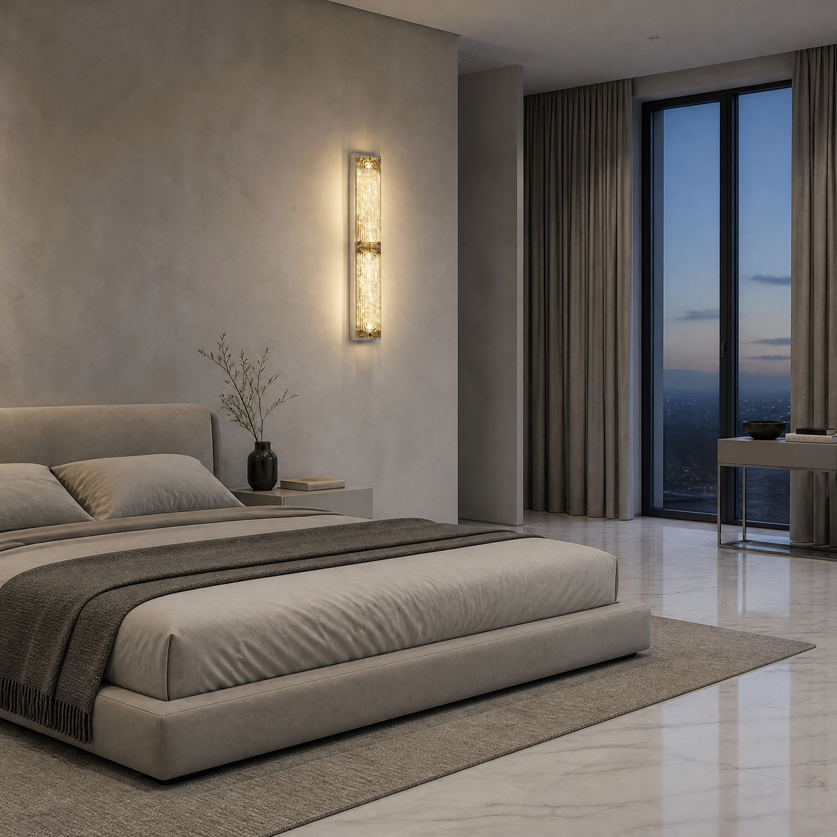 Yiosi Halo Mini Glass Wall Sconce