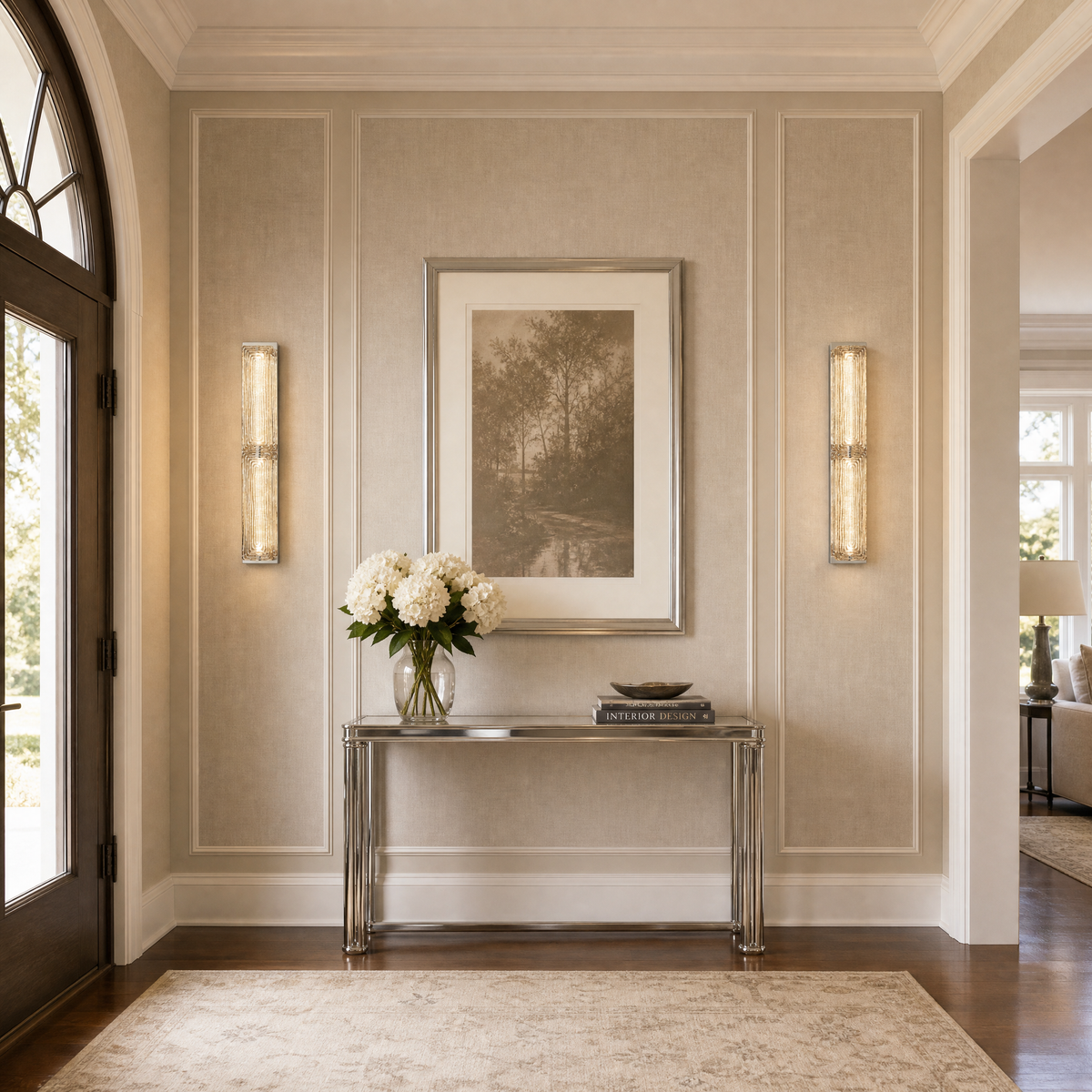 Yiosi Halo Mini Glass Wall Sconce