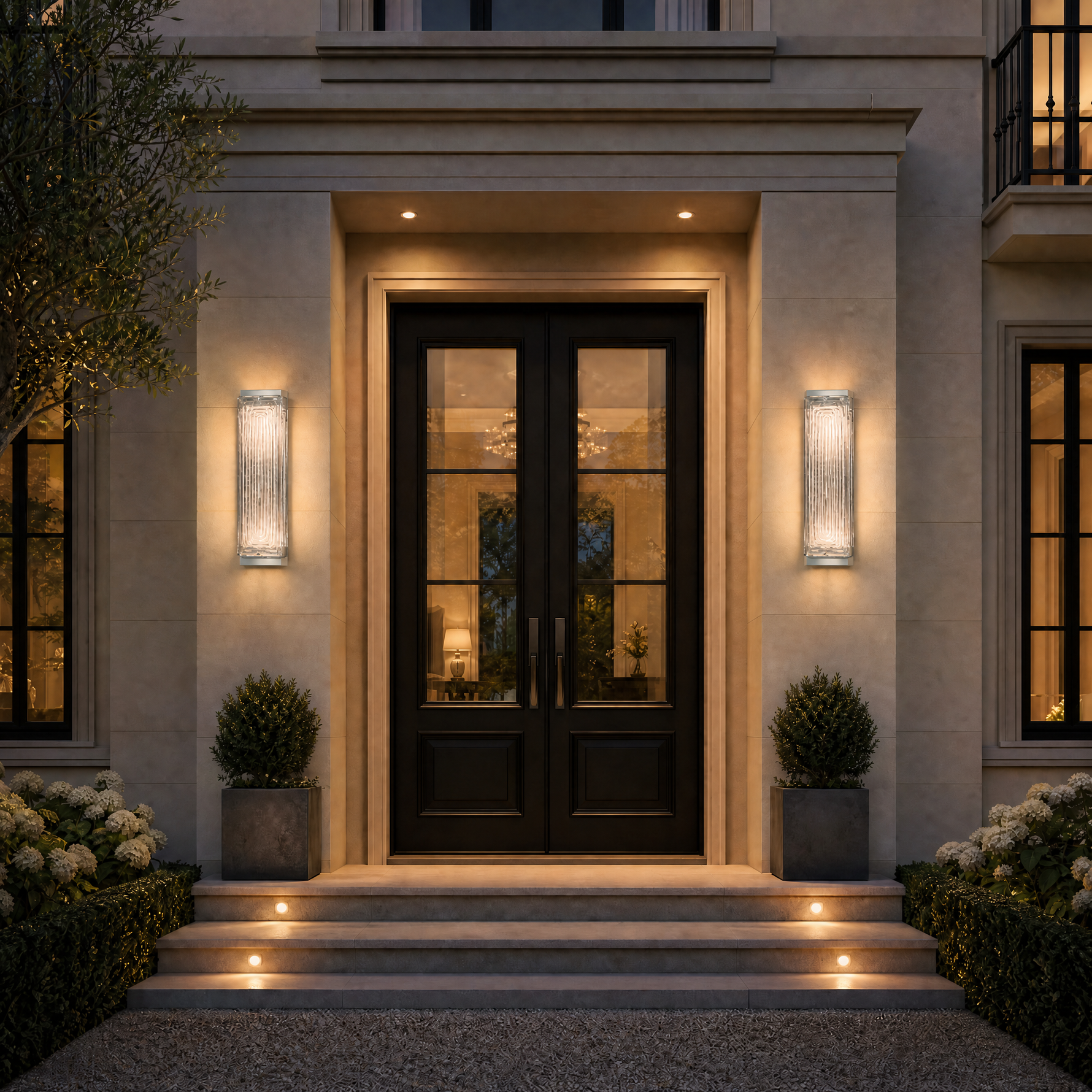 Yiosi Halo Mini Glass Wall Sconce