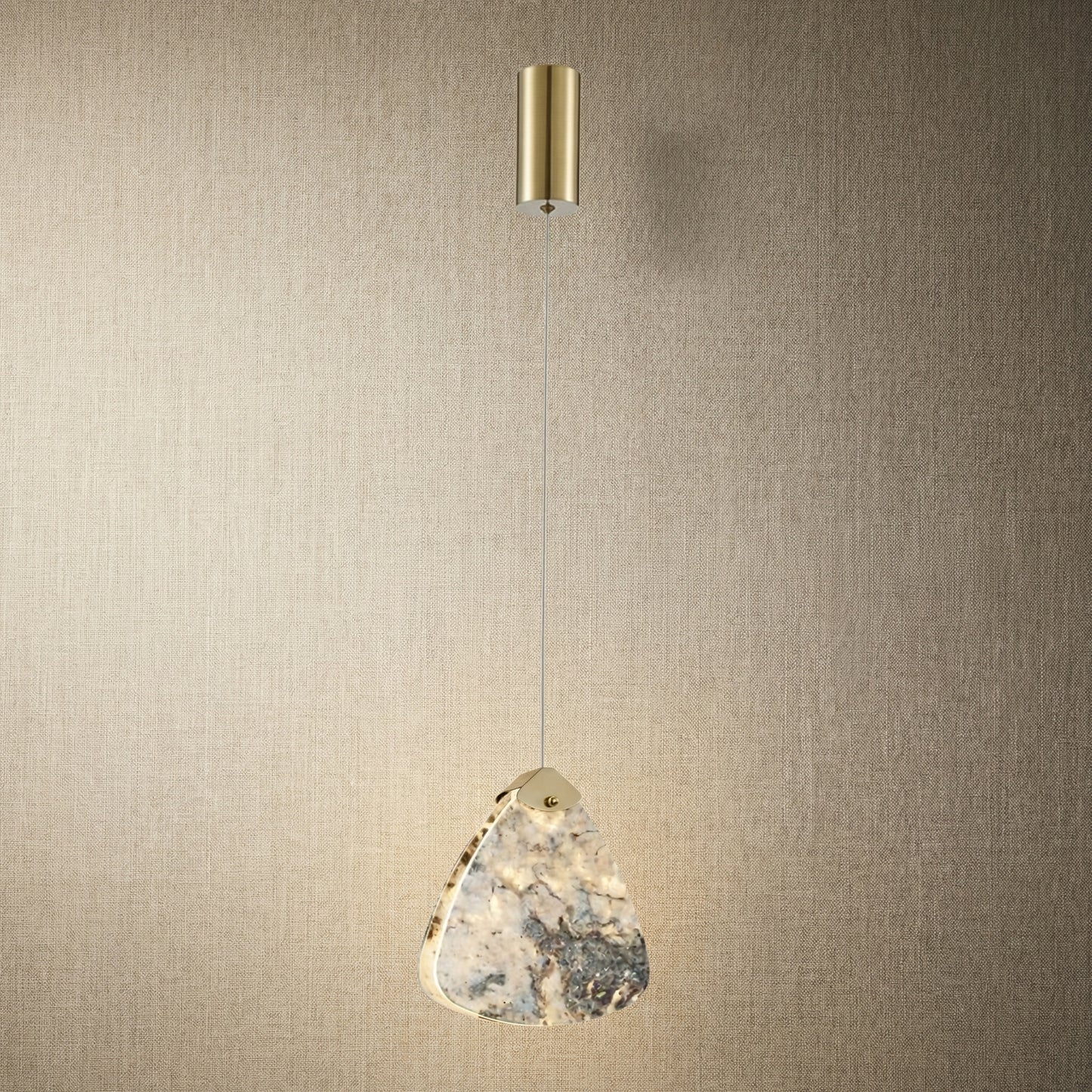 Yiosi High Luxury Mini Natural Stone Pendant Light Style A - -