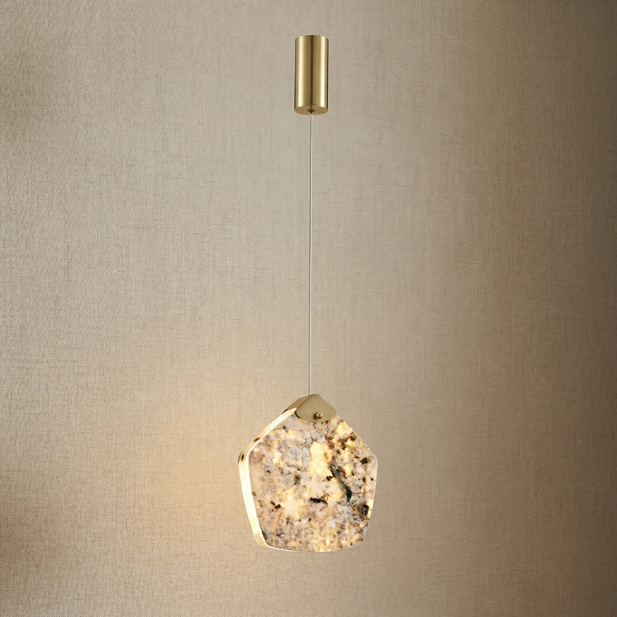 Yiosi High Luxury Mini Natural Stone Pendant Light Style B - -
