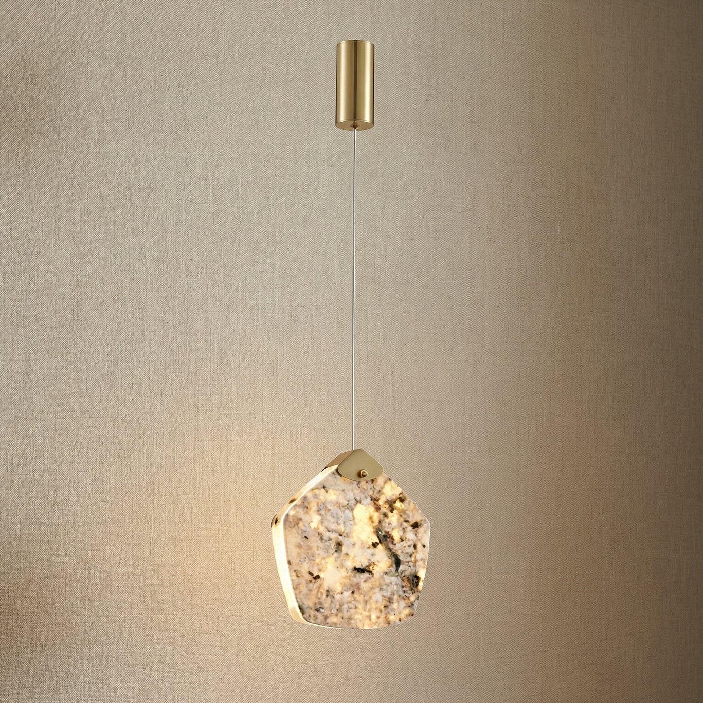 Yiosi High Luxury Mini Natural Stone Pendant Light Style B - -