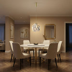 Yiosi High Luxury Mini Natural Stone Pendant Light Style B - scene-1