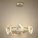 Yiosi High Luxury Natural Stone Pendant Light 39" - 31" (Dia 800mm)