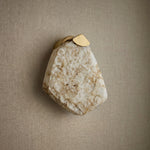 Yiosi High Luxury Natural Stone Wall Sconce 8" Style A - dark
