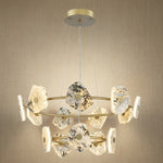 Yiosi High Luxury Nested Natural Stone Pendant Light - 39" (Dia 1000mm)