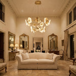 Yiosi High Luxury Nested Natural Stone Pendant Light - scene-1