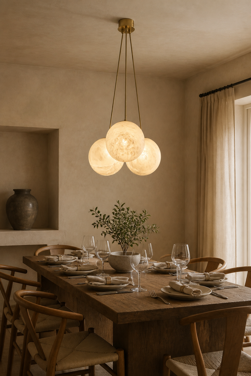 Over reclaimed oak, eight seats deep