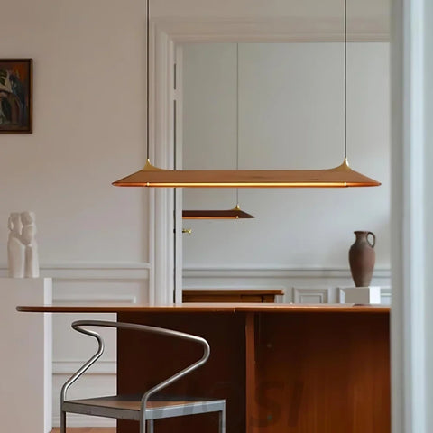 Yiosilamp Wooden Linear Chandelier - Bar-1-Yiosilamp