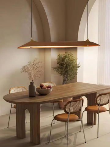 Yiosilamp Wooden Linear Chandelier - Bar-1-Yiosilamp